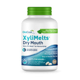 Oracoat XyliMelts dans un emballage blister, pratique pour voyager et garder l'hydratation.