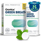 OraTicx Green Breath emballage et bouteille pratique pour une fraîcheur durable