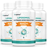 Orgabay liposomal NAD+ - Bouteille prête à l'emploi pour l'énergie quotidienne.