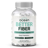 Boîte Organics Ocean Better Fiber prête à l'emploi pour un soutien digestif quotidien.