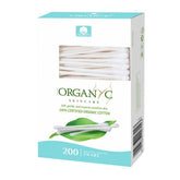 Organyc coton-tiges 200, coton biologique doux pour le soin quotidien.