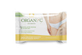 Organyc lingettes intimes coton bio – emballage visible, confort durable.