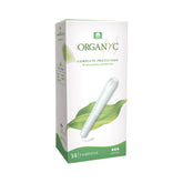 Organyc tampon avec applicateur en carton, pratique et écologique.