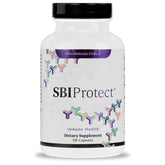 Ortho Molecular SBI Protect, bouteille de capsules, soutien possible de l'immunité muqueuse