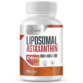 Osasuna Astaxanthine liposomale - flacon montrant absorption maximale et protection antioxidante.