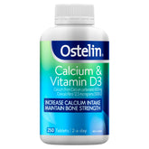 Ostelin Calcium Vitamine D3 – Bouteille 250 tablettes, soutien densité osseuse et absorption du calcium