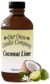 Our Own Candle Company coco citron vert – diffuseur bouteille 2 oz, parfum frais et durable.