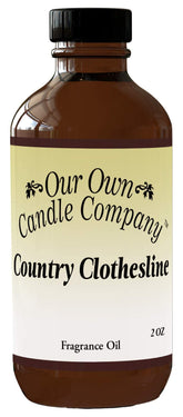 Our Own Candle Company — bouteille Country Clothesline pour diffusion durable.