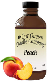 Our Own Candle Company huile parfumée pêche pour diffuseur, parfum durable en intérieur