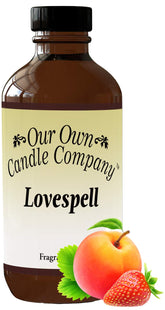 Our Own Candle Company Lovespell flacon-diffuseur 2oz pour diffusion homogène en salon.