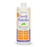 Oxyfresh: bouteille bain-de-bouche, prévient les caries et offre une fraîcheur durable.