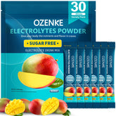 OZENKE électrolytes en poche mangue pour hydratation rapide pendant l effort.