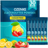 OZENKE électrolytes citron, sachet rafraîchissant pour l'hydratation sportive