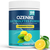 OZENKE poudre électrolytes citron-lime emballage pratique pour hydratation rapide