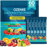 OZENKE sachets d'électrolytes pour une hydratation rapide après l'effort.