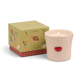 Paddywax Bistro bougie parfumée en céramique peint à la main, décor élégant et parfum durable.