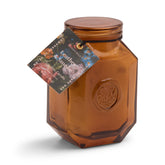 Bougie Paddywax Botanica dans un verre embossé, ambiance chaleureuse et raffinée