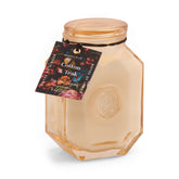 Paddywax Botanica Bougie-verre embossé pour une ambiance élégante et parfum durable.