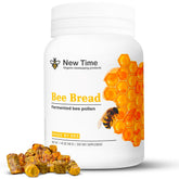 Pain d’abeille bio en pot fermenté, soutien potentiel énergie et immunité.