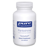 Pantethine Pure Encapsulations — bouteille, soutien potentiel au métabolisme des lipides au quotidien.