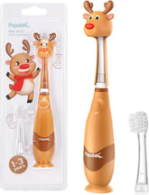 Papablic Ruby brosse dent sonique renne pour tout-petit, nettoyage doux.