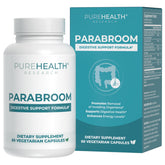 Parabroom PureHealth Research – bouteille visible, soutien digestif potentiel.