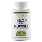 Paradise Herbs B-Complex: bouteille de capsules prête pour une routine matinale énergie