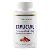 Paradise Herbs Camu Camu Extrait – bouteille, vitamine C naturelle pour l énergie quotidienne