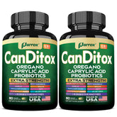 Parrox CanDitox capsules origan, soutien potentiel à la digestion et simplicité d’utilisation.