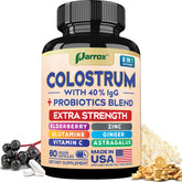 Parrox Colostrum Bovin 40% IgG en capsules, source naturelle de soutien quotidien.
