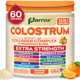 Parrox Colostrum IgG 40% en bouteille, concentration élevée pour votre routine.