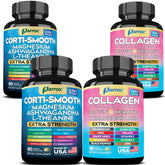 Parrox Shining Serenity Set – bouteilles visibles, routine calme et équilibrée.