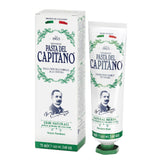 PASTA DEL CAPITANO 1905 dentifrice naturel en tube, fraîcheur douce et durable.
