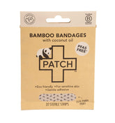 PATCH pansements adhésifs en bambou avec impression panda, douceur adaptée peau sensible.