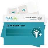 PatchAid D3/ Calcium Plus: patch d’application confortable pour un usage quotidien.