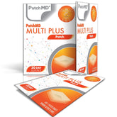 PatchMD Multi Plus: étape d’application du patch sur la peau pour une utilisation quotidienne pratique.