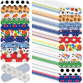 Bandages Patelai pour enfants, ensemble de 300 pièces avec motifs colorés pour usage quotidien