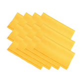 PATIKIL chiffon microfibre jaune pour lunettes sans rayures