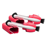 Peeps CarbonKlean, lot rouge de 2, nettoie rapidement les lunettes sans traces.