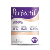 Perfectil tablettes : vue bouteille, soutien potentiel peau, cheveux et ongles.