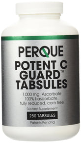 PERQUE Potent C Guard 1000 mg, boîte de comprimés, soutien quotidien de vitalité