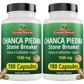 Peruvian Naturals Chanca Piedra – bouteille et capsules, soutien quotidien du système urinaire.
