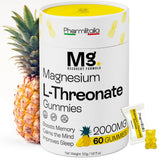 Gommes Pharmlitalia Magnésium L‑Thréonate dans la bouteille, pratique pour le quotidien.