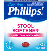 Phillips' adoucisseur de selles – paquet de gélules liquides, pratique et efficace.