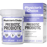 Physician's CHOICE Prébiotique-Probiotique — bouteille prête à l’emploi pour le confort digestif.