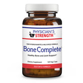 Physician's Strength Bone Complete: bouteille frontale pour soutenir les os et les articulations.