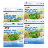 PIC C-8-24 bobine antimoustique, pack 4, pratique pour repas en extérieur