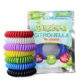 PIC Bracelets Citronnelle en spirale, parfum durable pour le poignet.