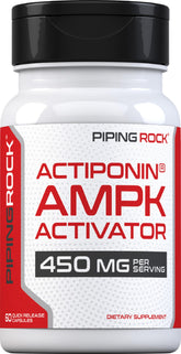 Piping Rock AMPK Activateur: capsules à libération rapide pour soutenir le métabolisme énergétique.