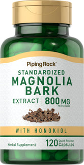 Piping Rock Extrait d’écorce de magnolia – bouteille prête à l’emploi pour votre routine.